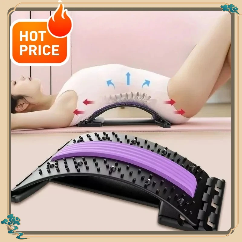

Hot-Selling Yoga-Friendly Back Stretcher - Home Waist Massager | Back Traction Tool for Fitness and Back Stretching Exercises