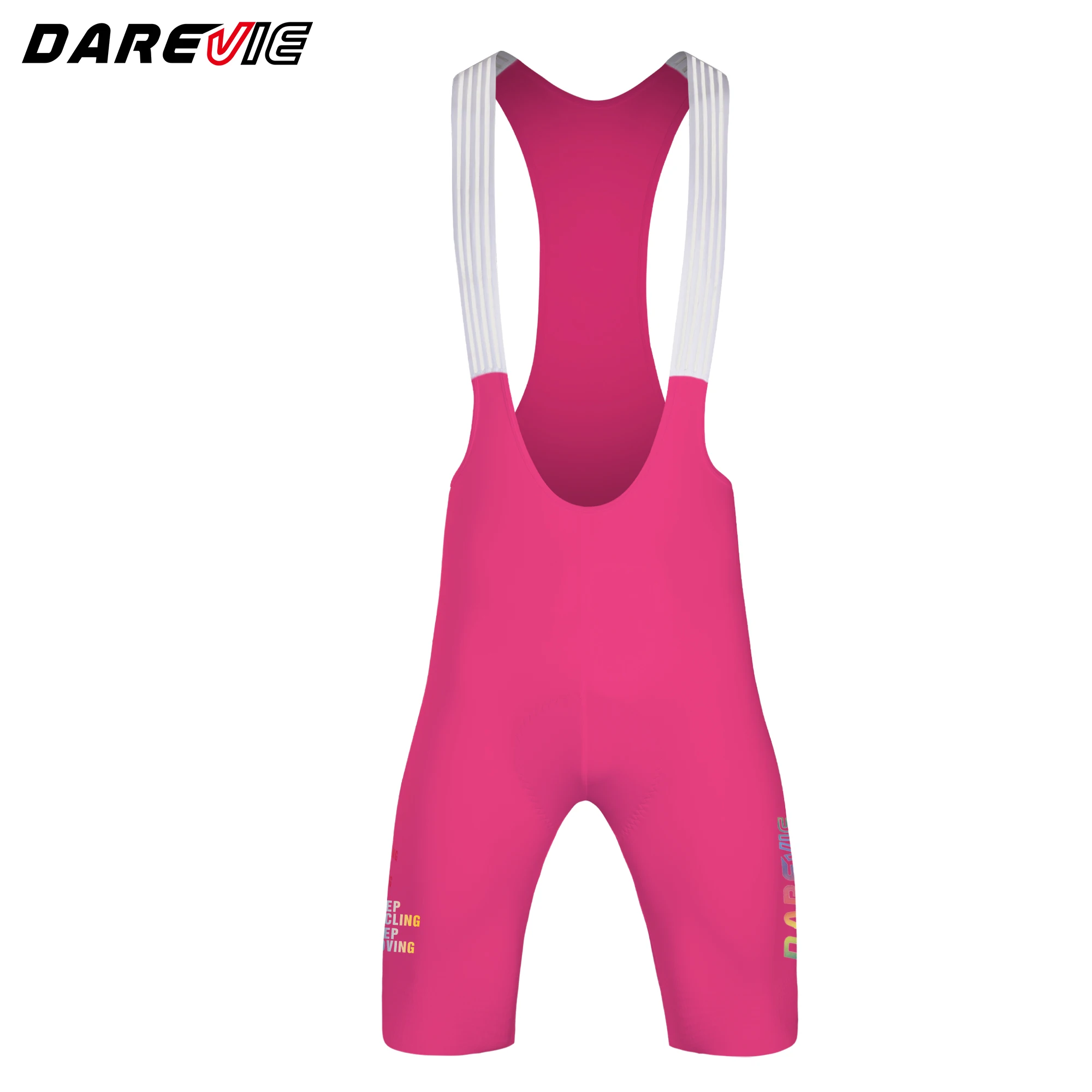 DAREVIE Herren Radhose Italien Elastic Interface ® Sponge Pad Bretelelle Herren Cycling Diamond Leg Gripper Herren Radhose – Detail 9