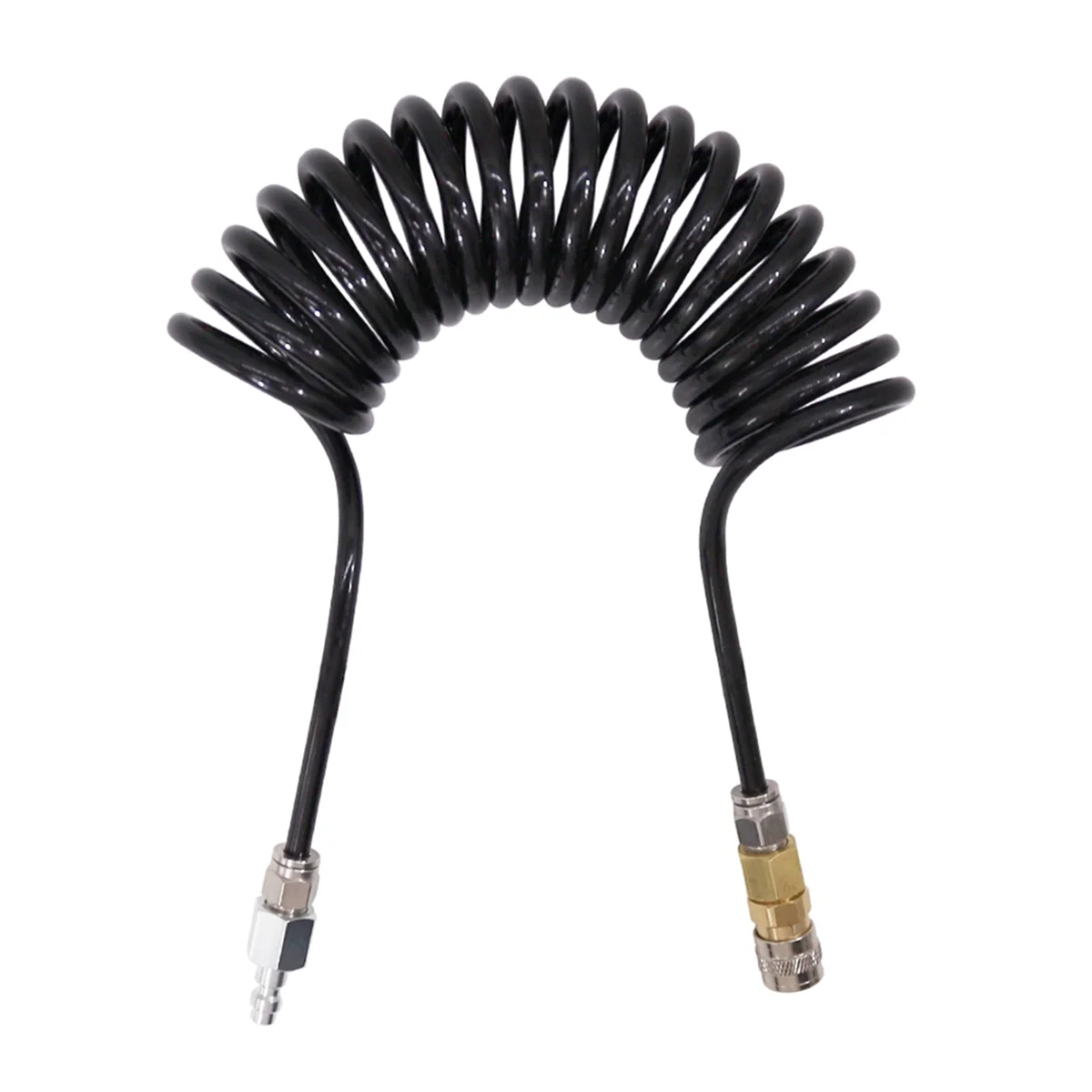 

*A91P 6mm Low Pressure Coil Hose with Foster Quick Release Coupling HPA Quick Disconnect Coupling Low Pressure Corrugated Hose