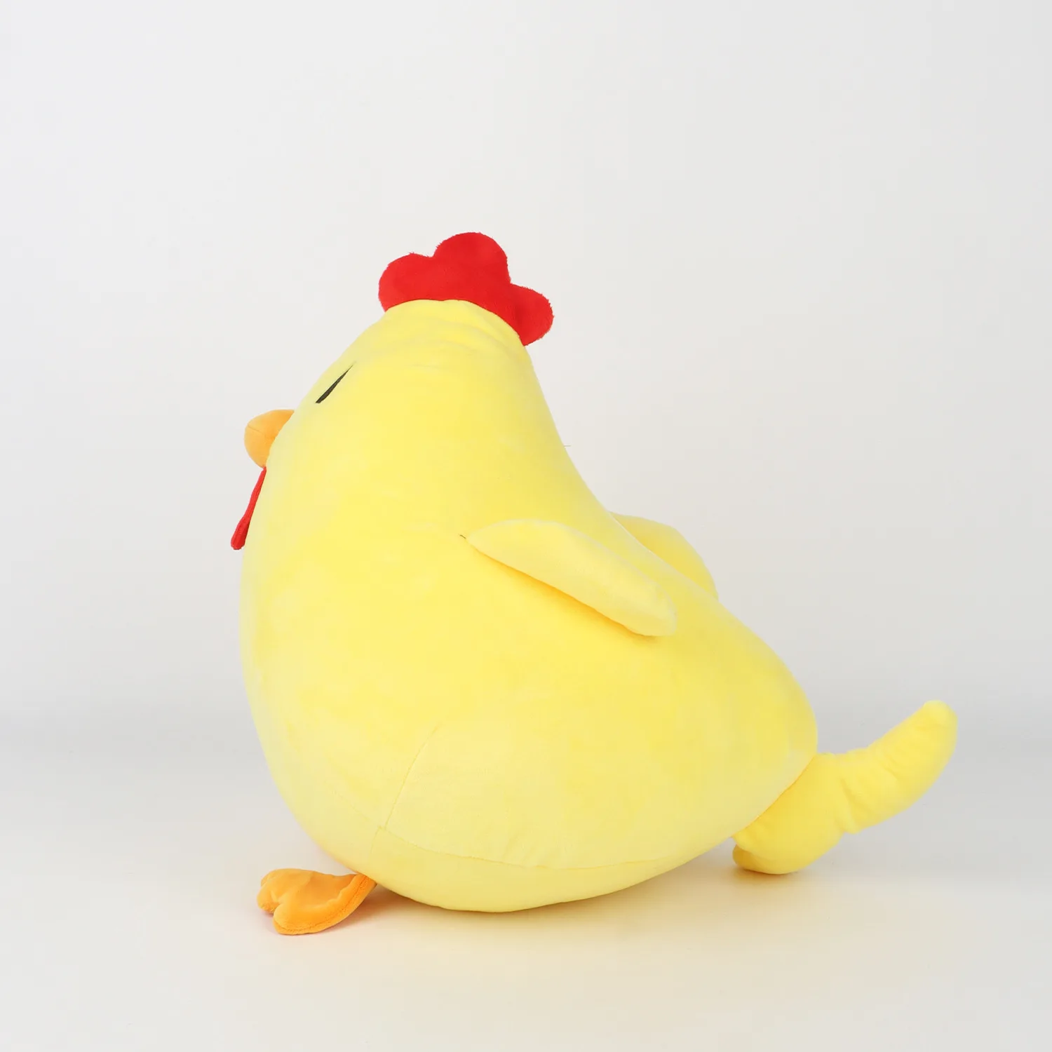 Soft Chicken Plush Toy Cartoon Chicken Game Toy Soft Animal Chicken Pillow for Kids Accompany Toy Room Decor