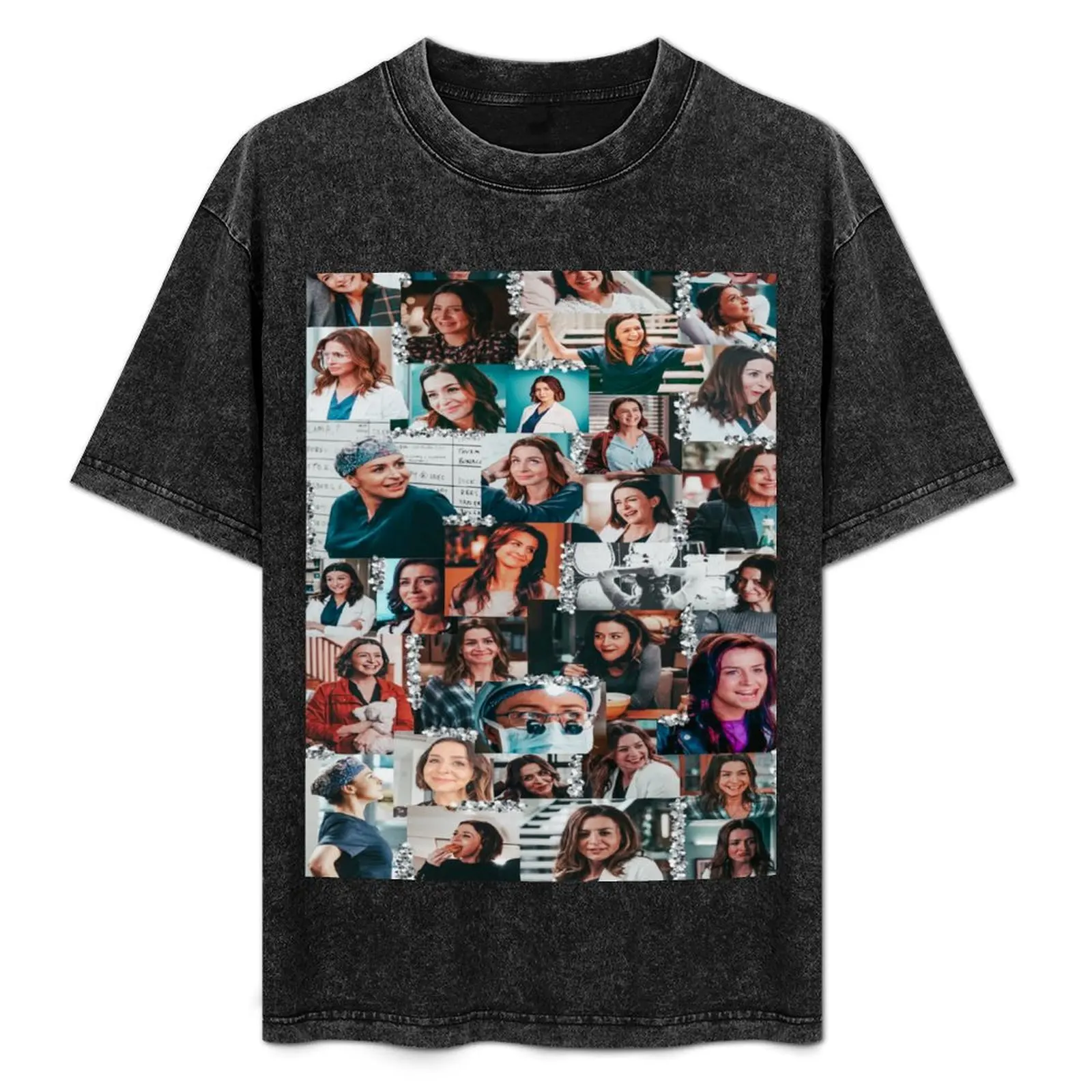 

amelia shepherd collage :) T-Shirt Plus Size Quick Dry Sports Tee