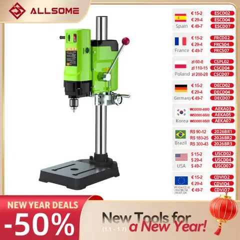 1050W Bench Drill Stand Allsome