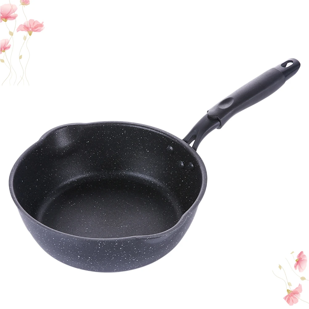 

20cm Non-Stick Frying Pan Skillet Maifanite Coating Even Heat Flat Bottom Omelet Pancake Cooking Fire Stove Induction
