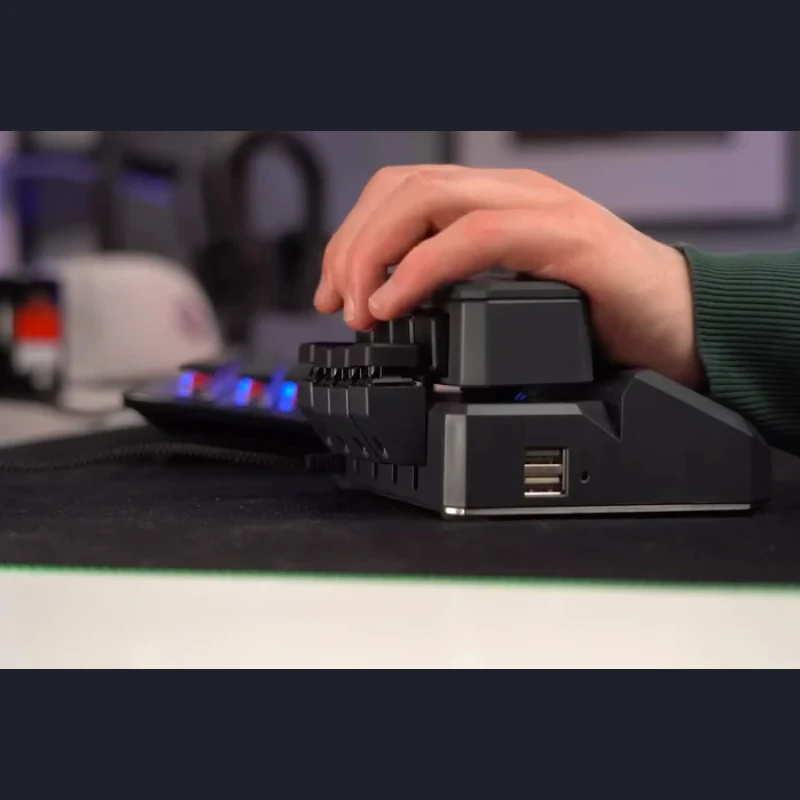 MoveMaster RSG1 عصا تحكم للوحة المفاتيح الهجينة بيد واحدة، وحدة تحكم مريحة في الألعاب مصنوعة من قبل الشركة المصنعة الألمانية #5