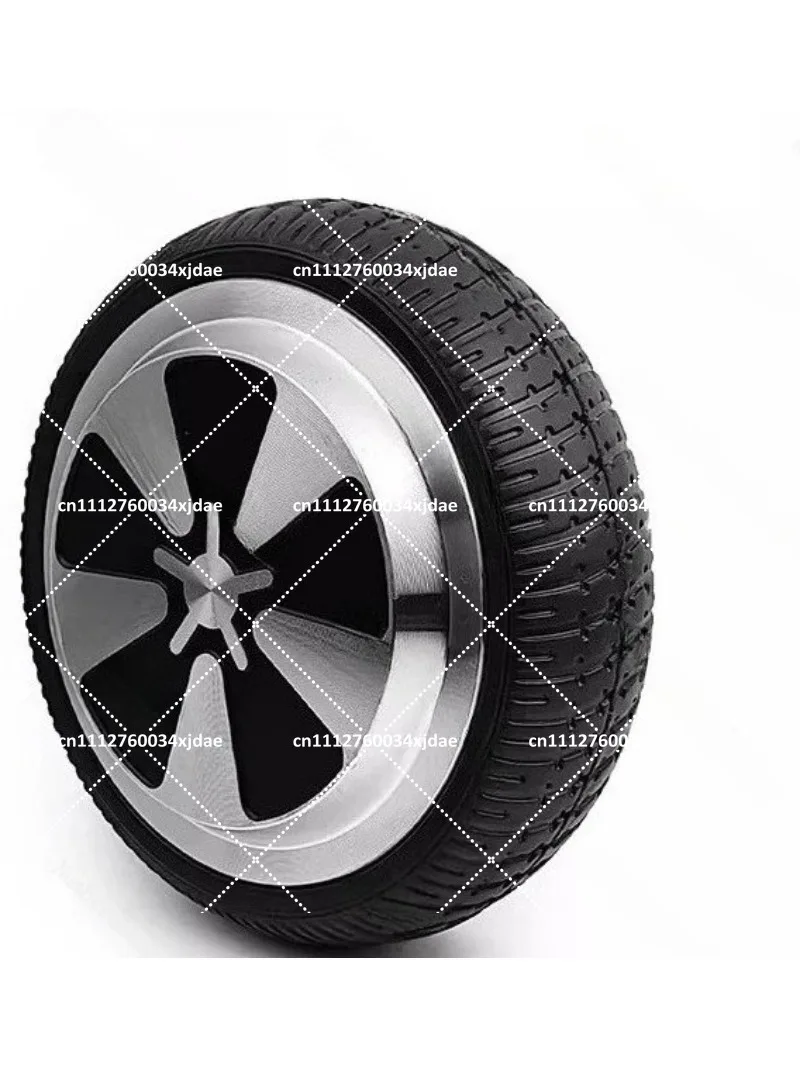36V 350W 6.5-Inch Balance Scooter Motor 18x2.4 Magnetic Steel Aluminum Shell with Solid Tire
