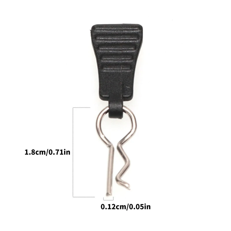 

Secure Shell Mounting Clip R Type Fixing Clip for Remote Control Car Upgrades