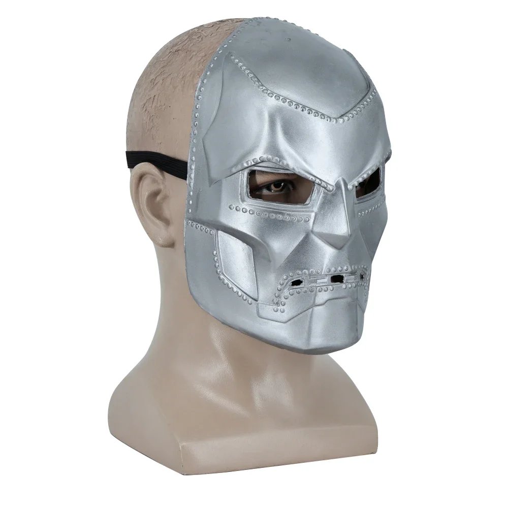 New Game Cosplay Doctor Doom Mask Latex Superhero Victor Von Doom Costume Face Masks Halloween Party Prop