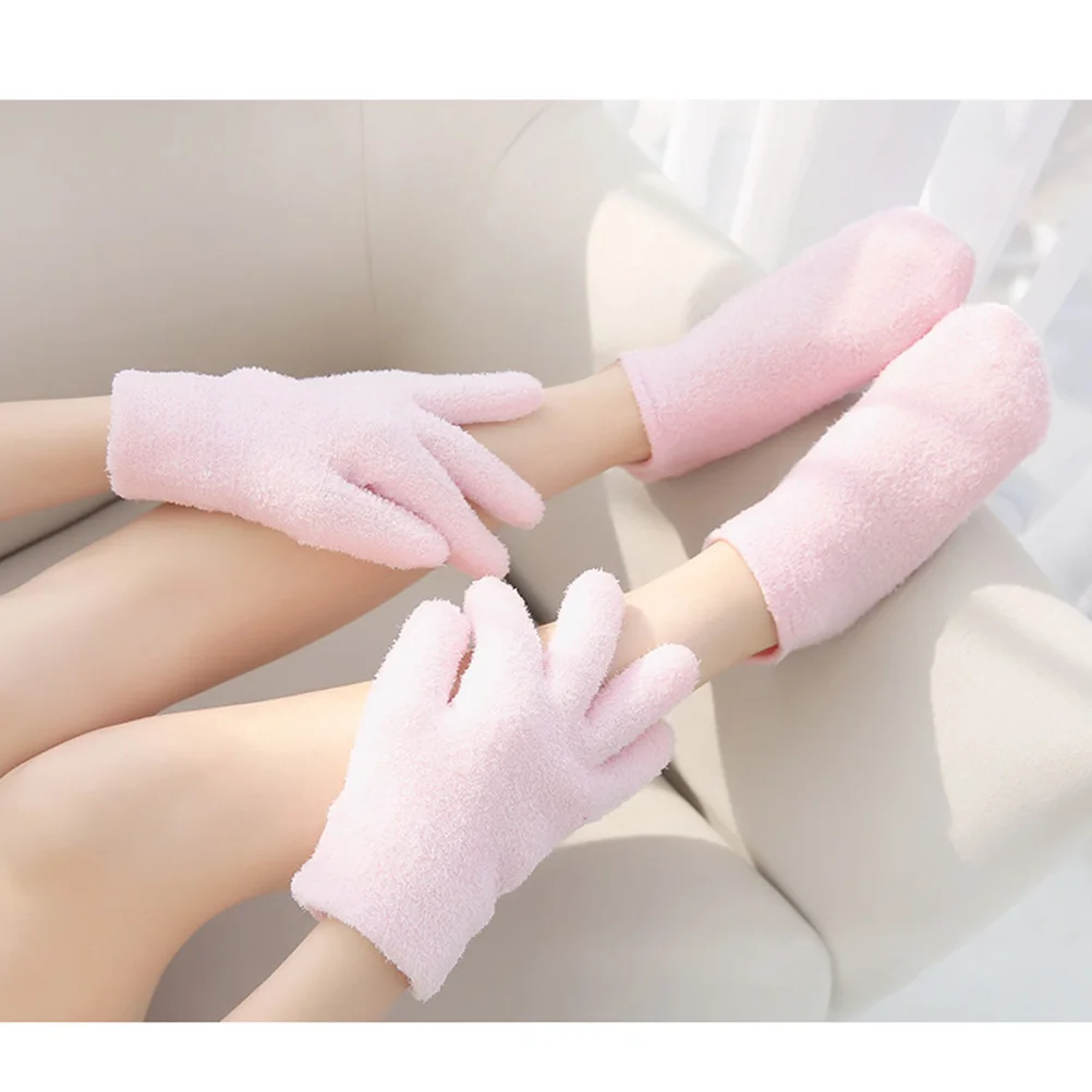 

1pcs Gel Foot Covers Moisturizing Socks for Women Hydrating Skin Care Smooth Elastic Invisible Pedicure Spa Home Use Comfortable