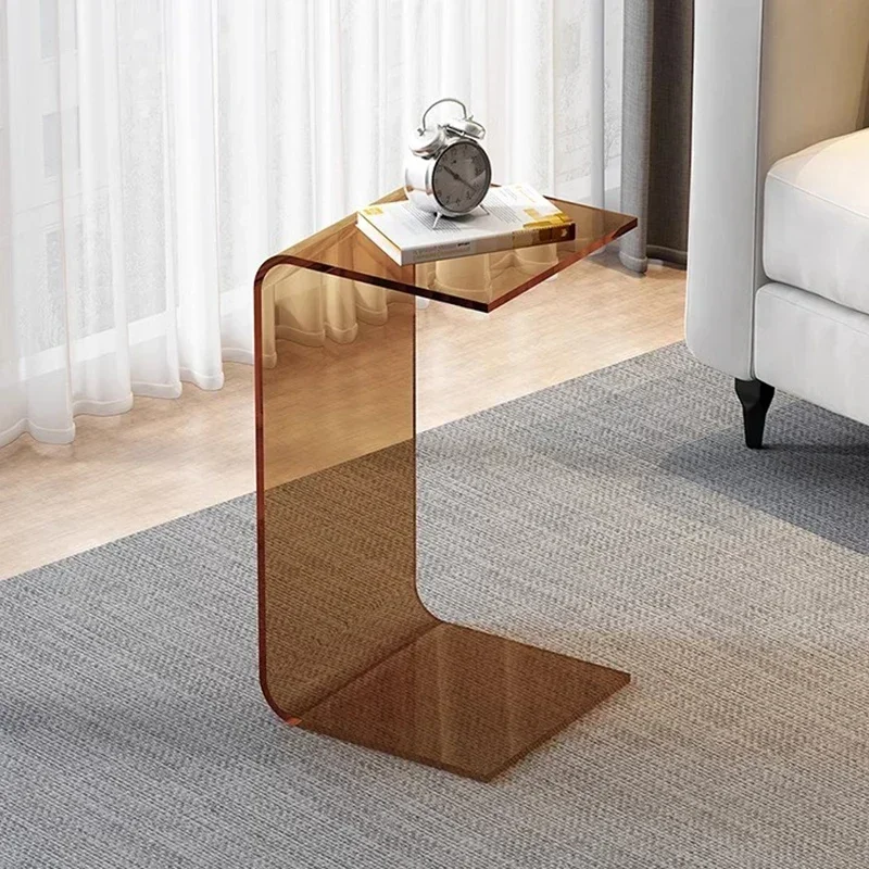 

v Unique Books Coffee Table Luxury Nordic Bedroom Transform Aesthetic Side Table Acrylic Service Mesa Auxiliar Patio Furniture