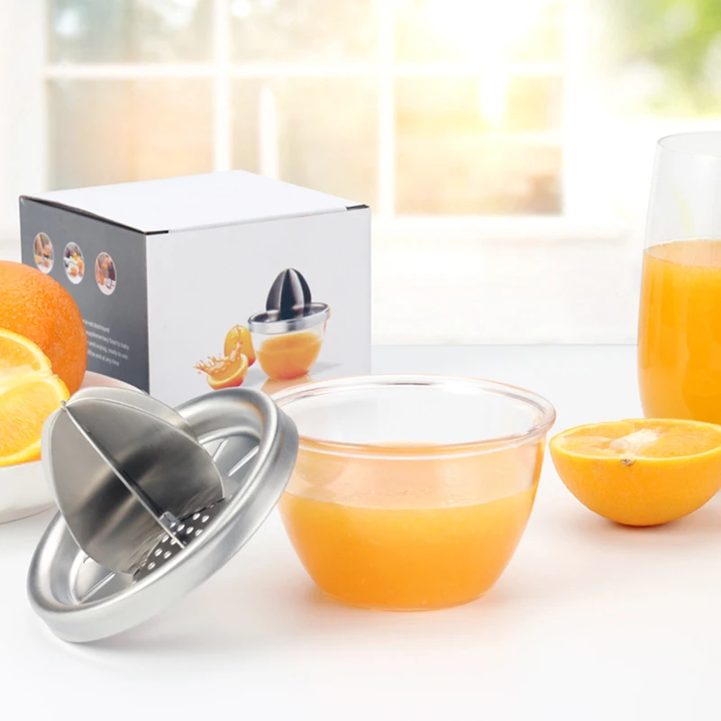 

Manual Lemon Juicer Fruit Juicer Hand Lemon Orange Citrus Squeezer Machine Fruit Squeezer Machine with Built-in Measuring Cup