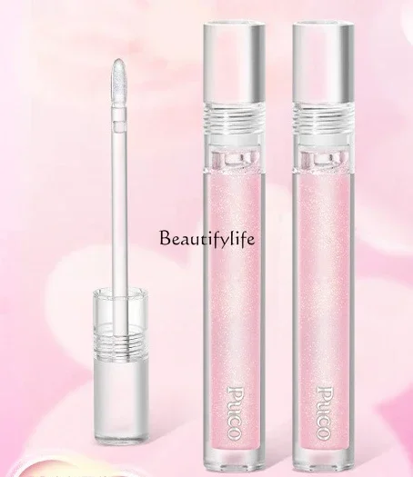 

Star Frozen Lip Gloss Glaze Transparent Glass Lip Protection Oil Film Mirror Water Light Lipstick