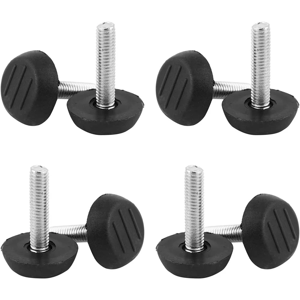 

10pcs Height Adjustable Leveling Legs Feet Furniture Mat Legs Screw-in Base Sofa Bed Chair Table Cabinet Table Floor Protector