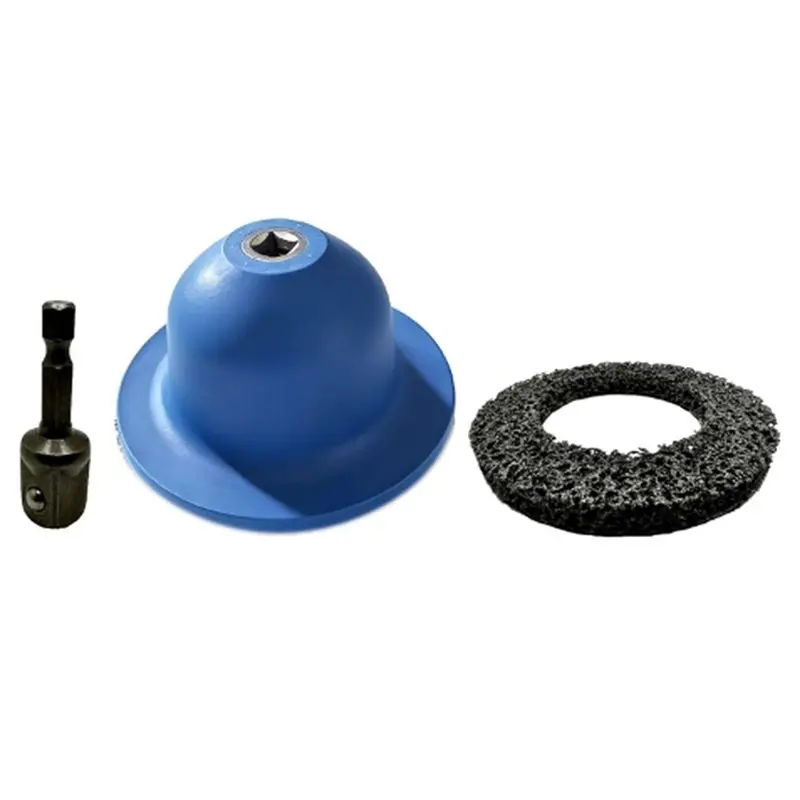M11K-1Set Wheel Grinder - Includes Sanding Pad And Adapter - For Cleaning Wheels And Mounting Rim Seats