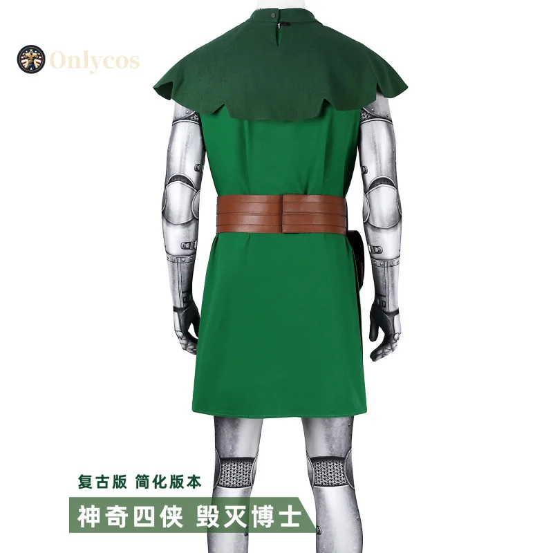 Fantastic Four Doctor Doom Cosplay Victor von Costume Jumpsuit Mask Cape Movie Character Prop Halloween Carnival Party Onlycos