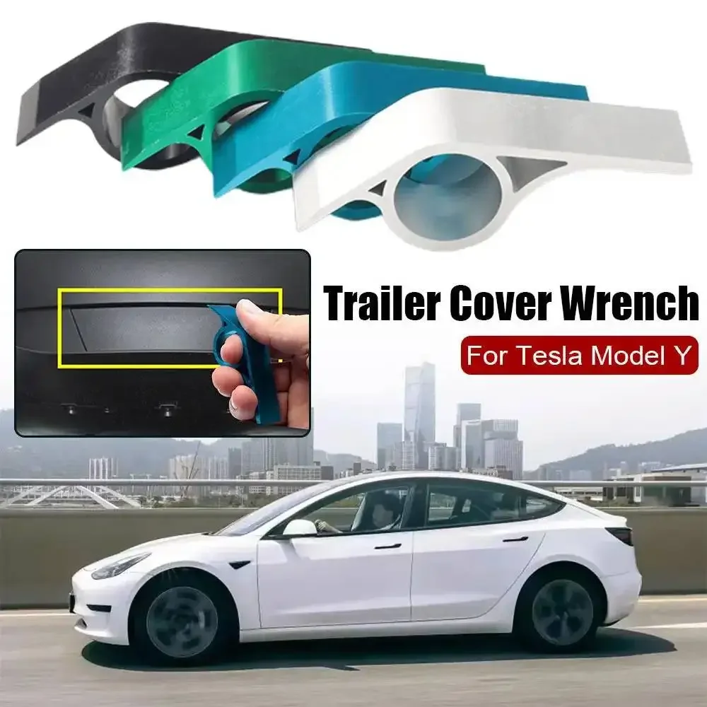 

1PCS Aluminum Alloy For Tesla Model Y Hitch Cover Removal Tool Durable Pry Bar Set and Removal Tools for Tesla Model Y 2024