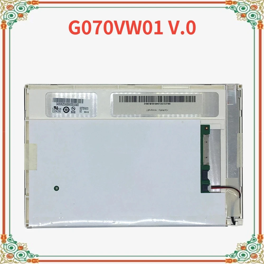 

Original G070VW01 V0 7inch Lcd panel G070VW01 V.0 800x480 lcd display Perfect working Fully tested