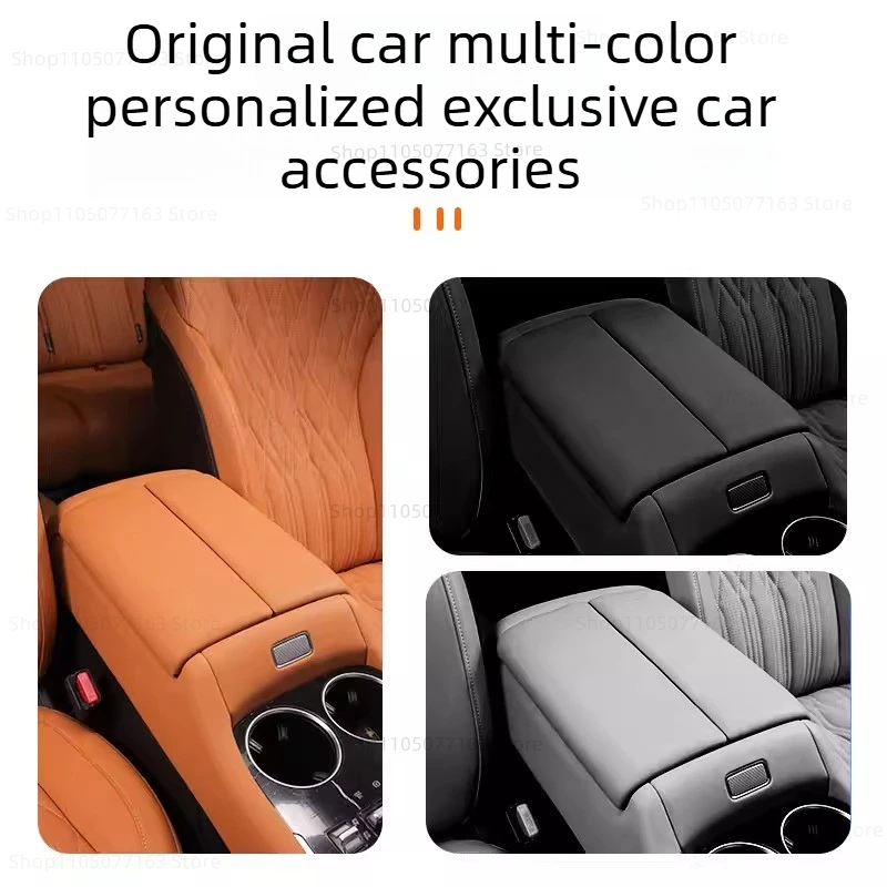 FOR 2026 GWM Tank 500 Hi4-T/Hi4-Z Center Console Armrest Cover with Heightening Pad - Interior Upgrade Protection