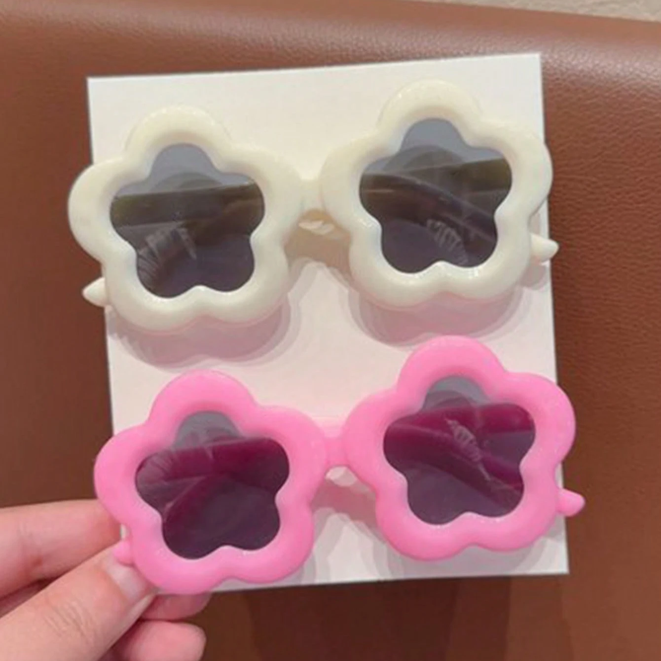 2/3/4Pcs 2025 Newest  Cute Beautiful Flower  Fashion Glasses Eyewear,Card Only Show,Don't Shipping image 5
