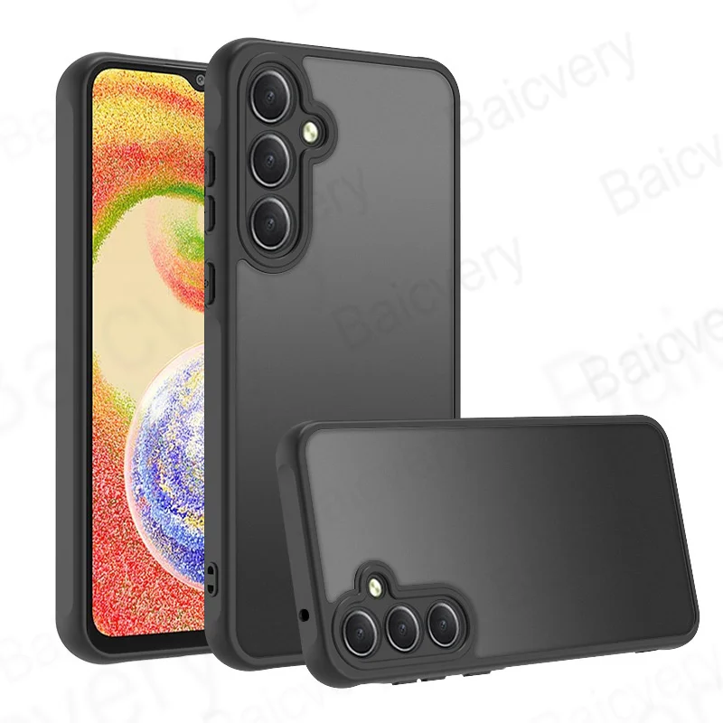 Hard Case for Samsung Galaxy A56 A16 A36 A55 A15 A05S A17 A26 5G Case with Magnetic Wireless Charger Sticker