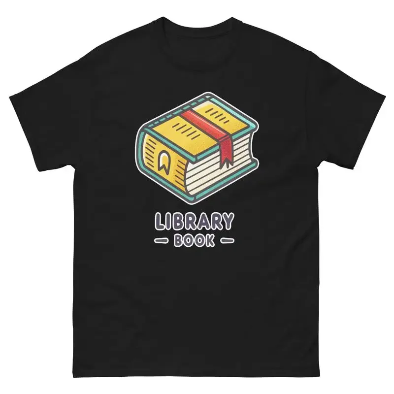 Library Book School Classroom Object Office Teacher T Shirt