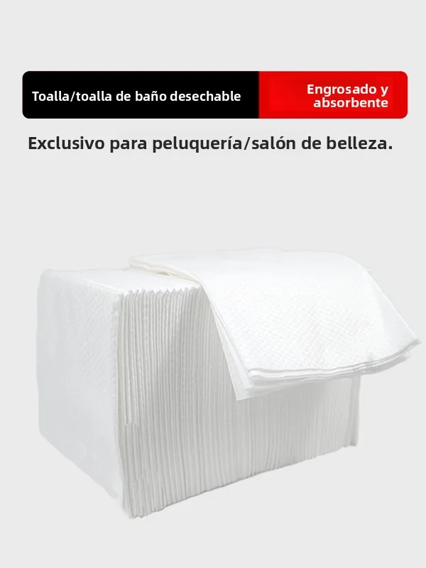 Toalla desechable, Toalla de baño, Toalla de baño, salón profesional de peluquería, Hotel, Toalla de baño para pies, tamaño g...