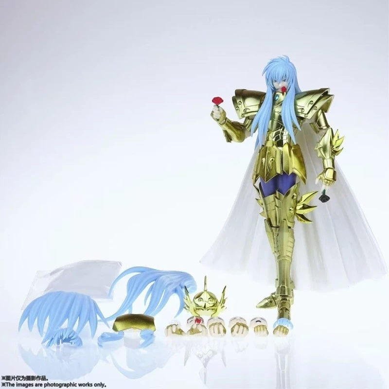 

【In stock】 ST Saint Seiya Saint Clothes Myth EX Pisces Golden Saint Actuator Doll Model Toys Gift Collection