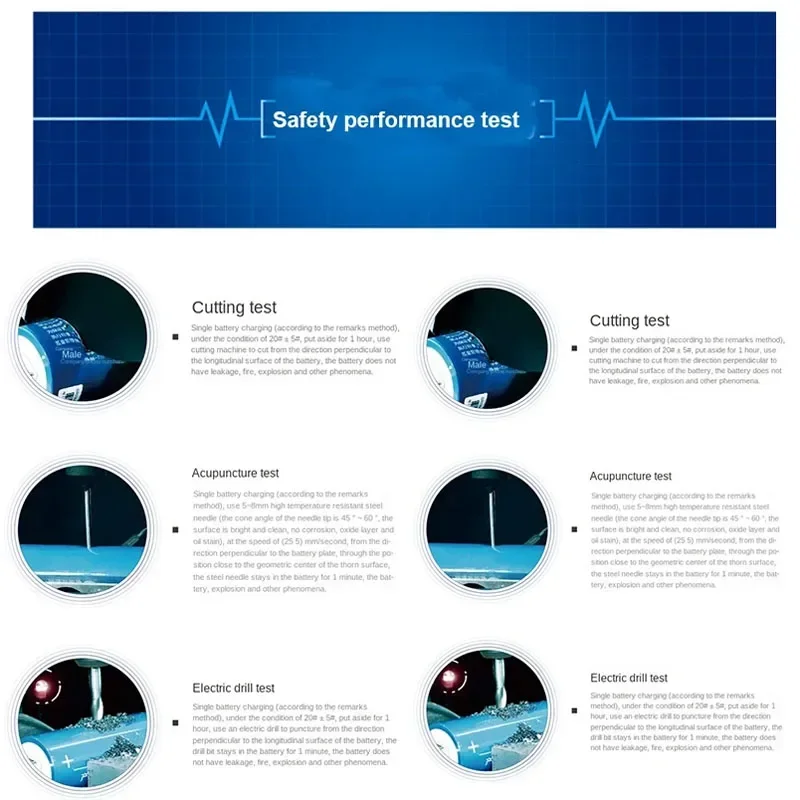 2.3V 30Ah 60138 Lithium Titanate Battery LTO Cell 30000 Cycles Deep Cycle Replacement 66160 for Hybrid Ccar Aautomobiles Buses