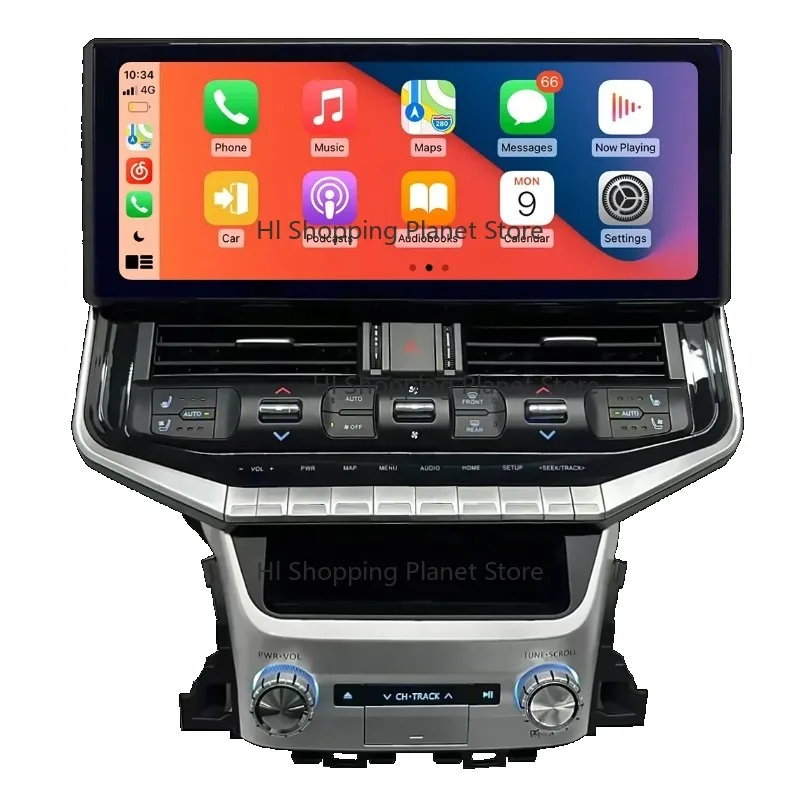

Andr-oid For toy-oota Land Cruiser LC300 2021 2022 Car G-PS Navigation Auto Radio St-ereo Video Multimedia Player HeadU-ni-t