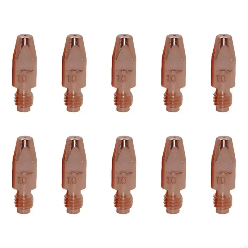 10pcs MIG Welding Nozzle Kontak Tips Gas Diffuser Connectors Holder Torch