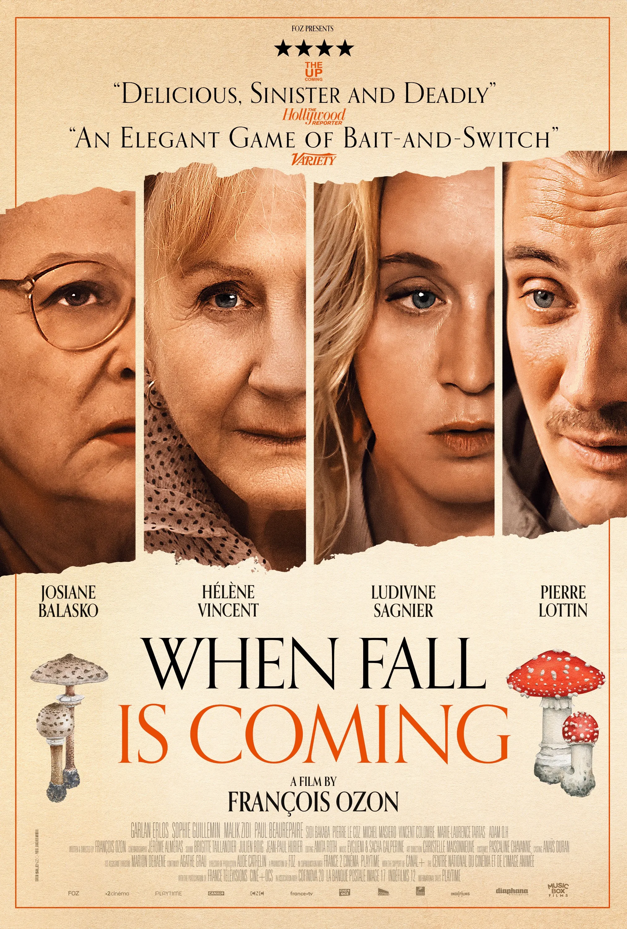 Film 'When Fall Is Coming' Filmbekken zijden poster Wanddecoratie voor thuis Decoratief schilderij