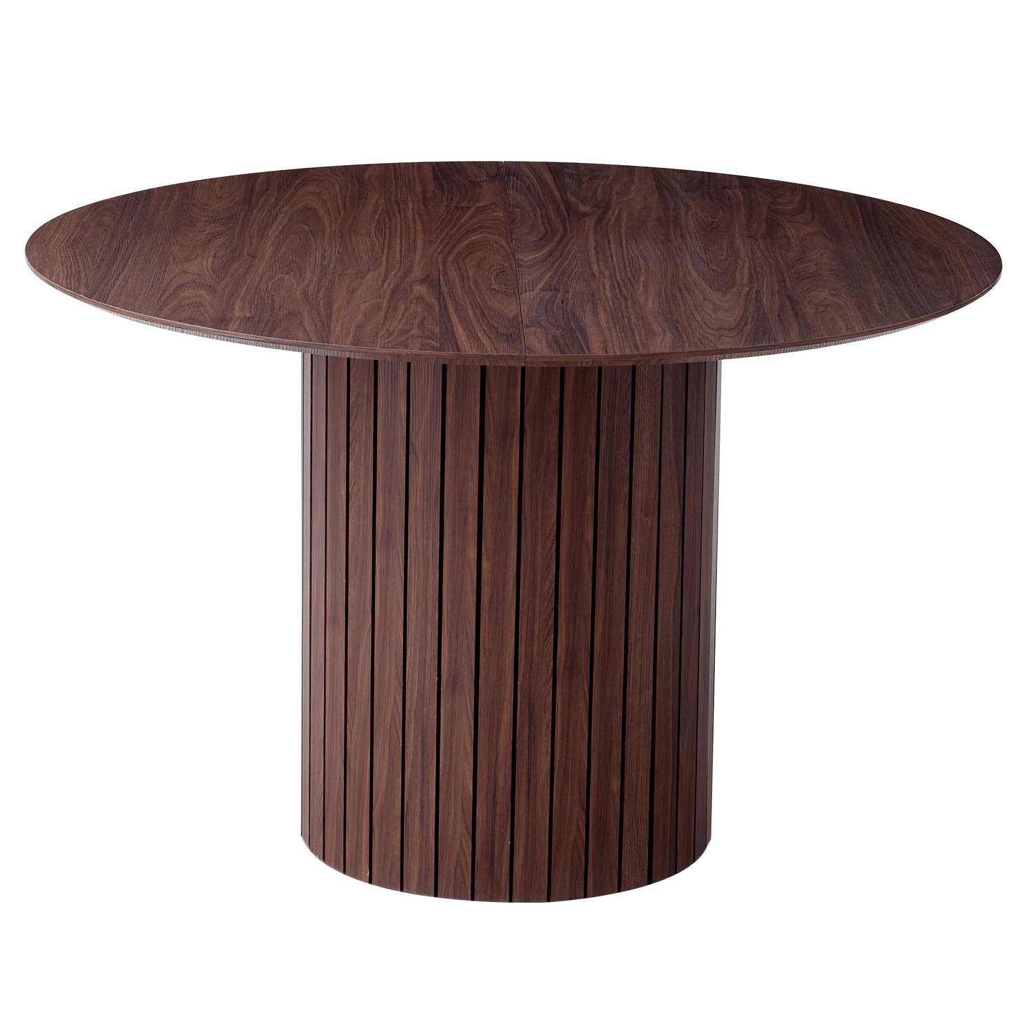 Scandinavische ronde tafel massief houten eettafel organisator bibliotheekcentrum afgeronde tafel balkon woonkamer esstische meubelen