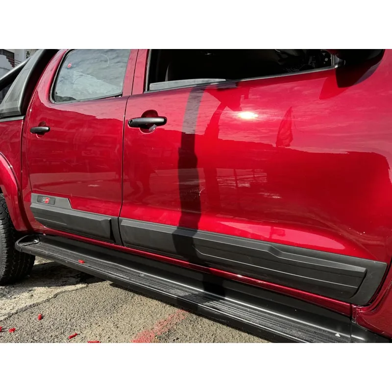 High Quality ABS GR Door Cladding for Hilux Vigo Decorative Strip Body Cladding Protection Accessories for Hilux Vigo Door Cover