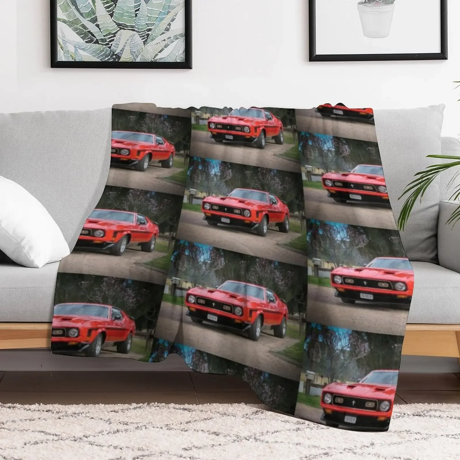 71 Mach 1 Throw Blanket For Baby Retros For Decorative Sofa Blankets