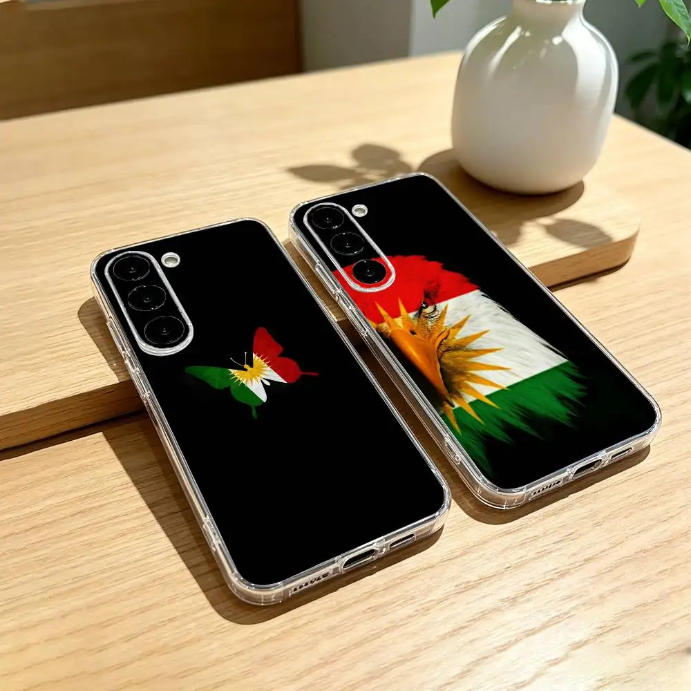K-Kurdistan F-Flag Art Phone Case For Samsung Galaxy A91,80,73,72 ,71,53,52,32 ,31,22,21s,20,Transparent Case