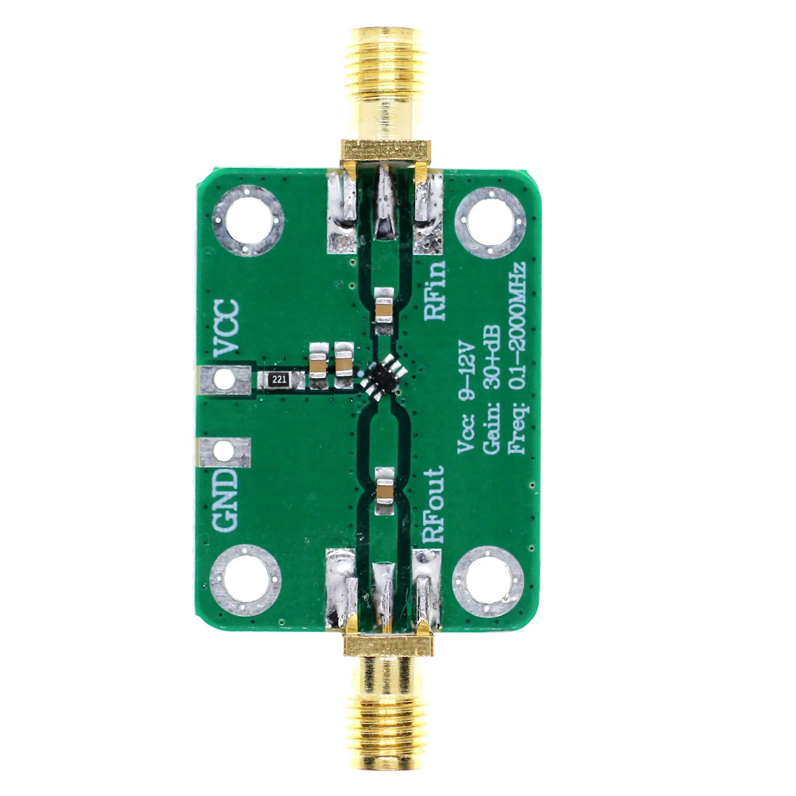 Radio Frequency Wideband Amplifier Gain 32dB Wideband Amplifier Module LNA for Communication Systems