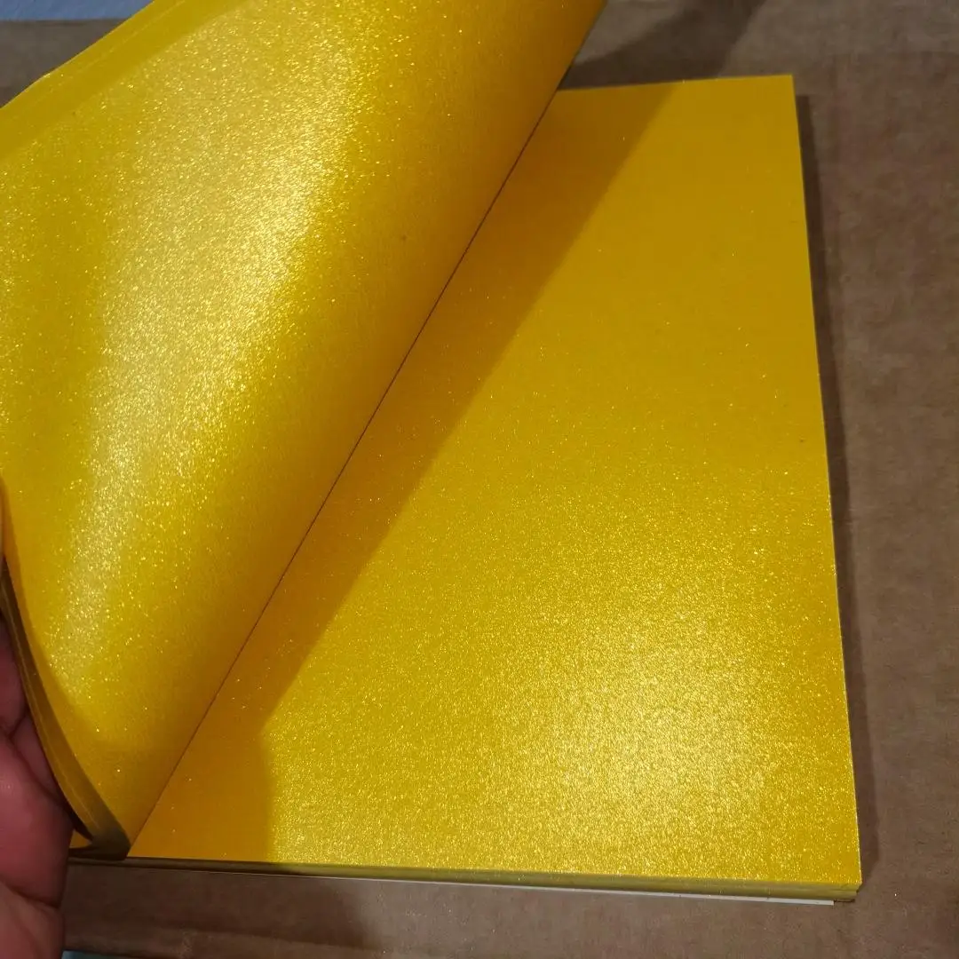 15*20cm Double-Sided Gold-Foil Paper Handmade Origami Golden Paper Lotus Lantern Origami Bodhi Golden Paper 200 Sheets