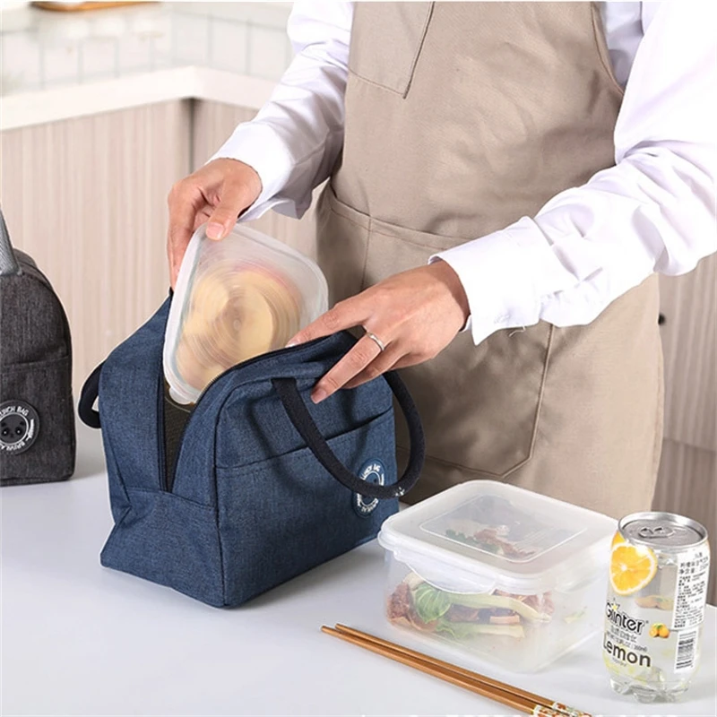 6L Kids Small Portable Thermal Lunch Bag Food Box Durable Waterproof Cooler Ice Insulated Case Cartoon Dinner Bag For Students