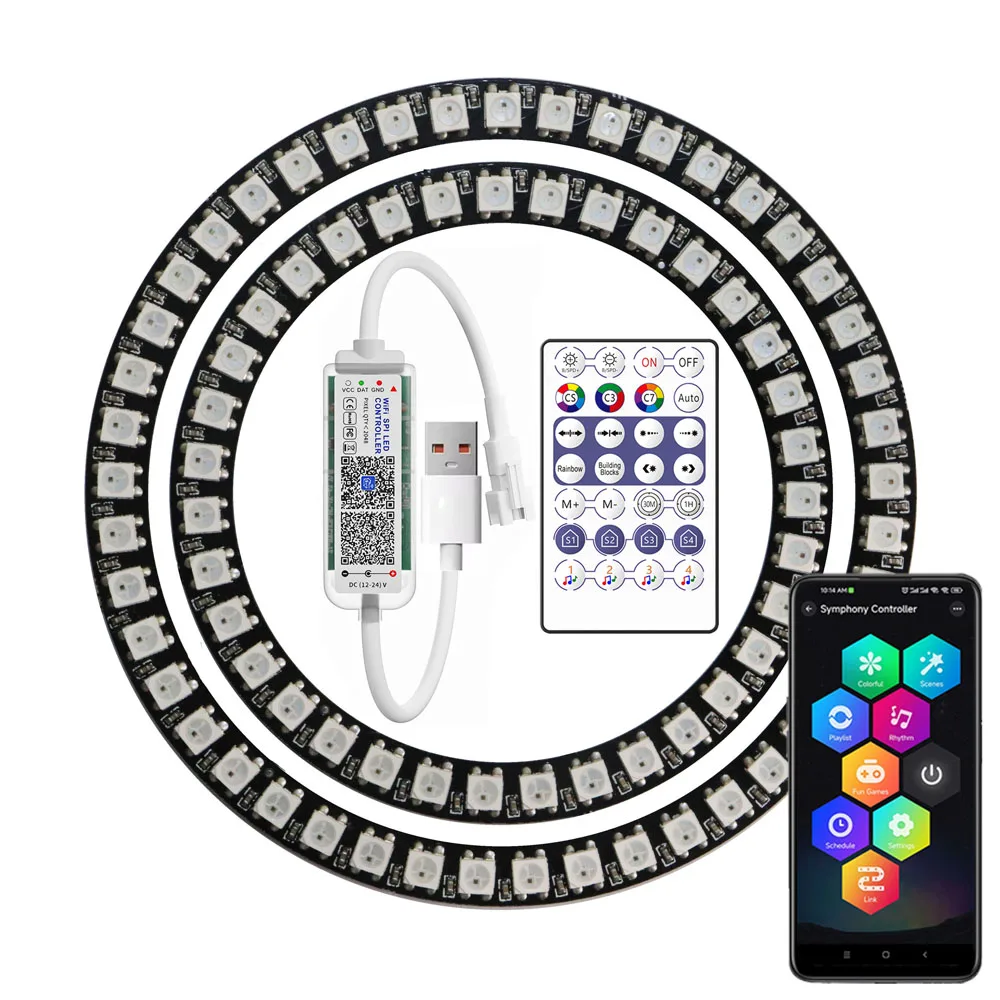 WS2812B 8/16/24/35/…