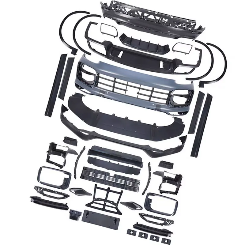 

Suitable for porsche Cayenne 9Y0.1 Upgrade Turbo Bumper Techart Style pp Bodykit