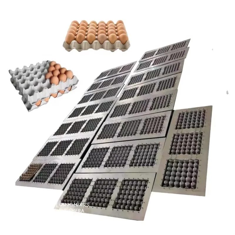 China Manufacturer Pulp Moulding Egg Tray Making Machine Fully Automatic Online Drier Egg Tray Making Production Line for Mexico