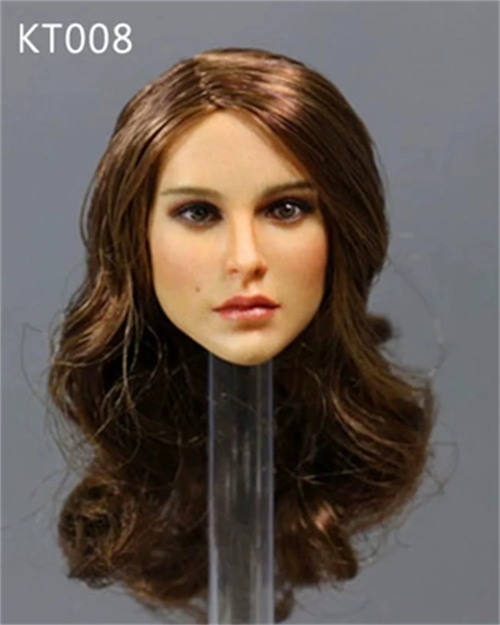 KIMI TOYS KT004/KT005/KT007//KT008 KT010 1/6 Blonde Brown Hair Girl Head Sculpt European Female Head Carving Fit 12