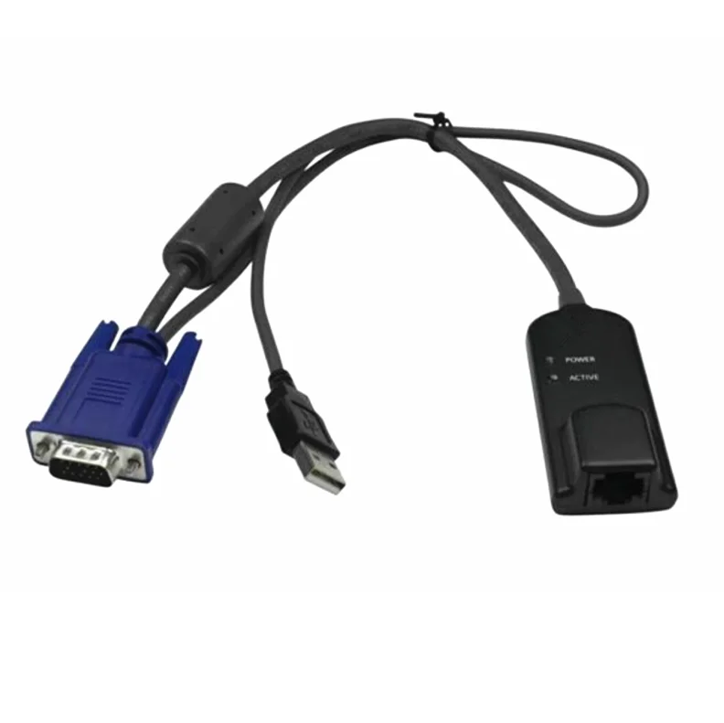 

ДЛЯ HP HPE 410532-001 AF603A Виртуальное носите USB VGA KVM-переключатель Кабель модуля