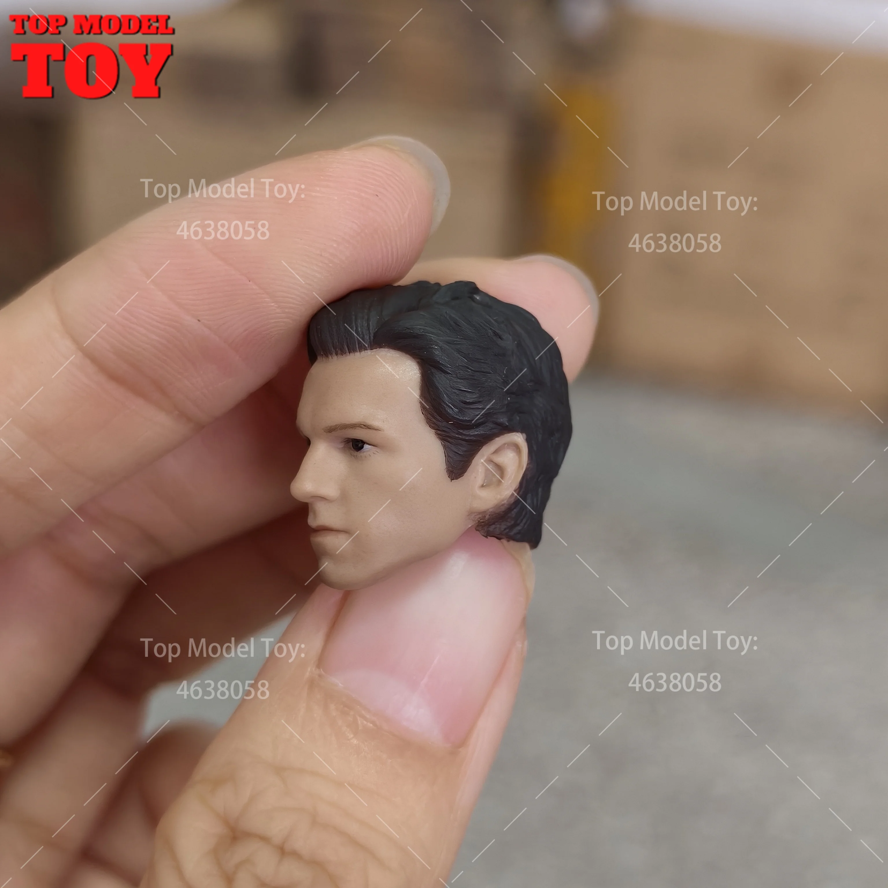 1/12 مقياس توم هولاند رئيس نحت رسمت/غير مصبوغ رئيس نحت صالح 6 ''ذكر الجندي عمل الشكل الجسم الدمى لمحبي #3