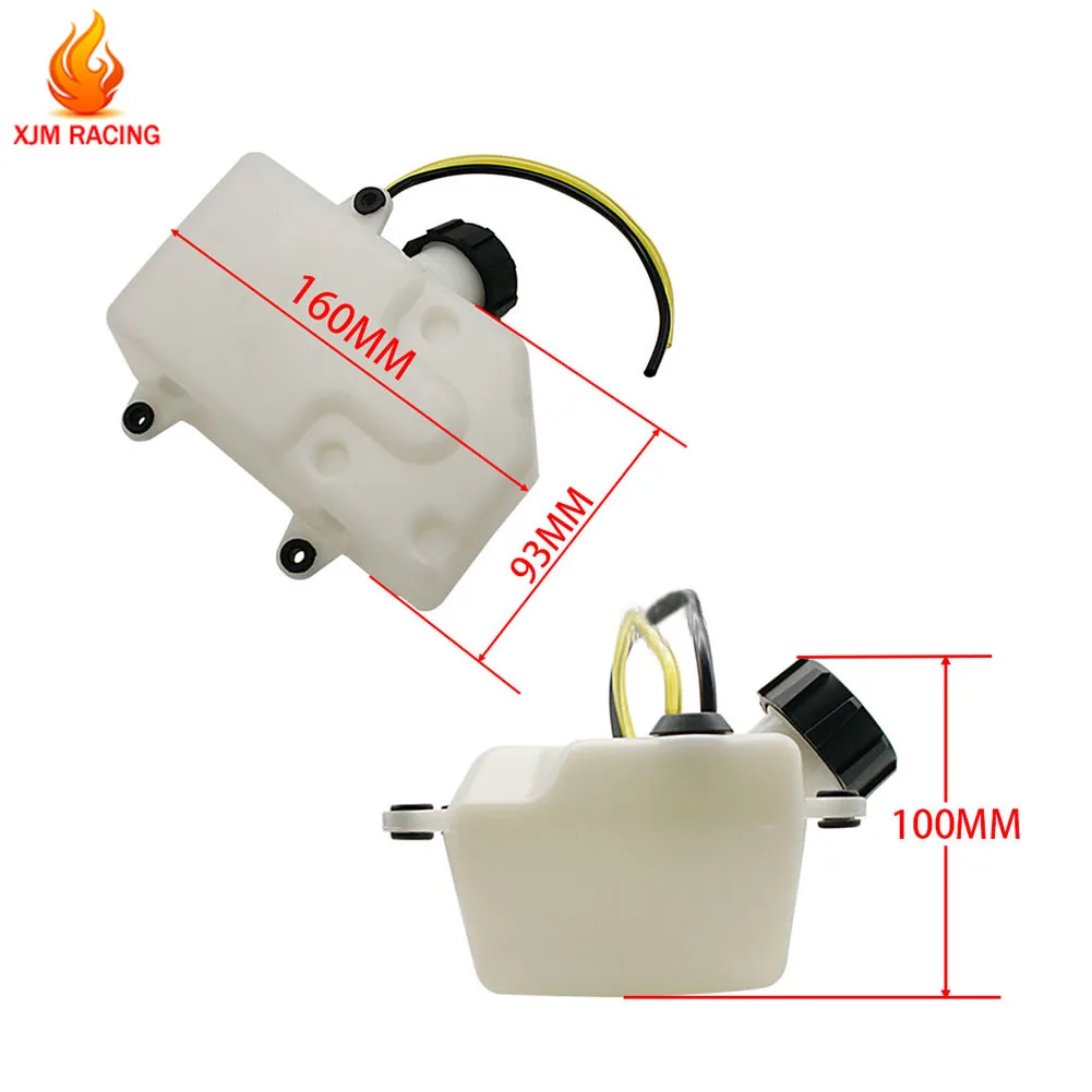 مجموعة خزان الوقود البلاستيكية صندوق الزيت لـ 1/5 Hpi Rofun Baha Rovan KM Mcd Gtb Racing Baja 5b 5t 5sc شاحنة Rc قطع غيار ألعاب سباق السيارات