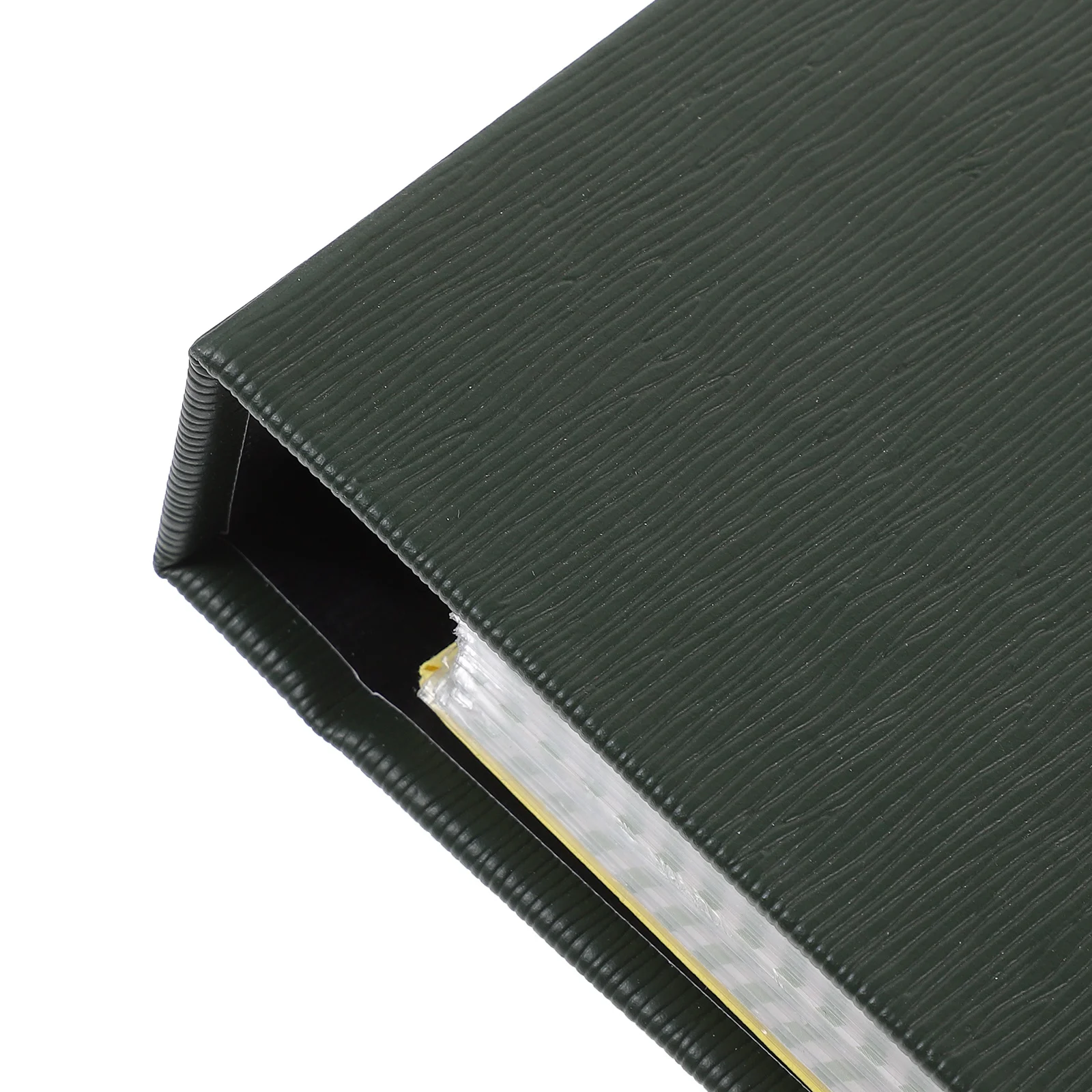 1pc Ticket Collection Book Dark Organizer Storage For Photo Bill Movie Ticket Holder Durable Document Filing