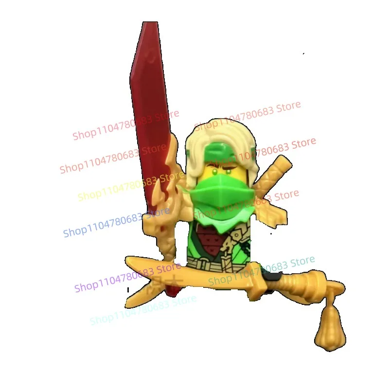 Figurka akcji Moc19 Season Darkened Ninja, model do składania, ozdoba, akcesoria anime, zabawka, prezent, dekoracja, przedmiot kolekcjonerski