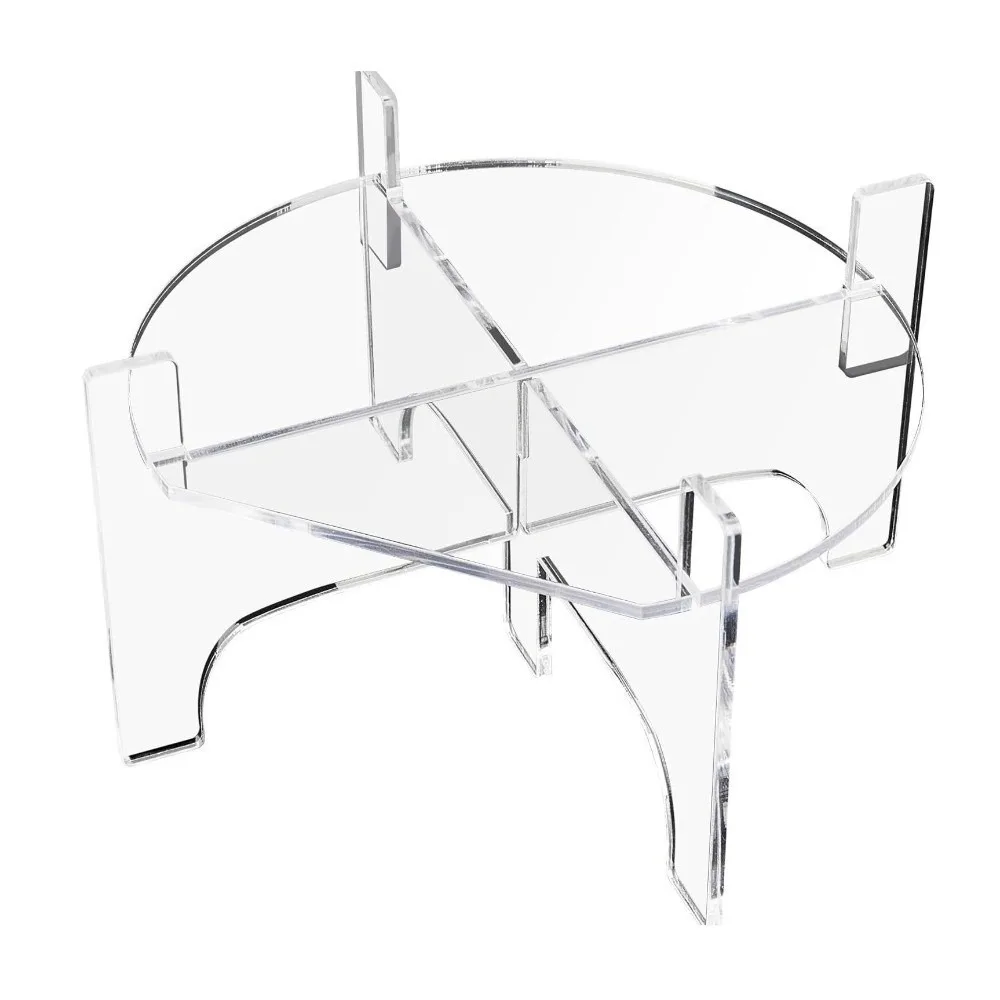 

Detachable Countertop Support Holder Acrylic Transparent Container Support Platform Multi-function Storage