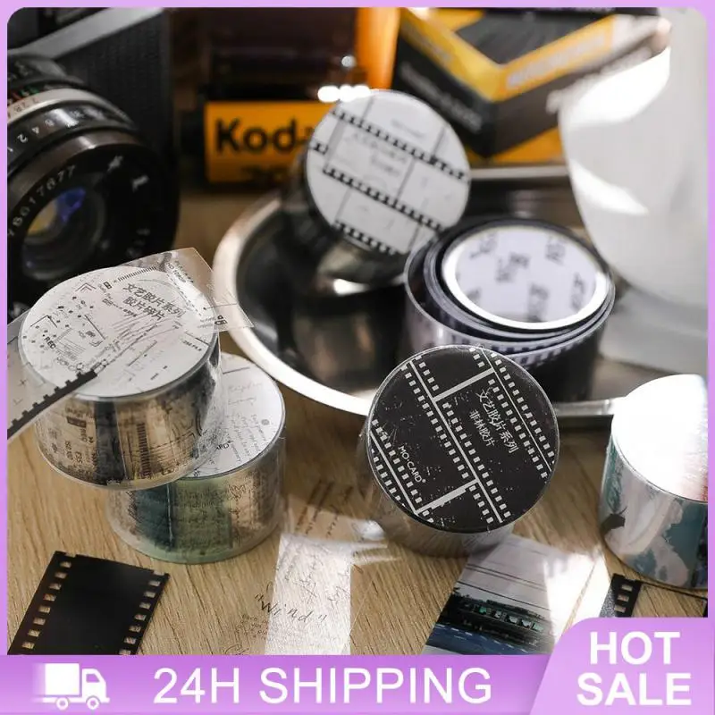 ملصقات جيب عالية الجودة، ملصقات فنية مزخرفة فريدة من نوعها، أدوات مكتبية جمالية للفيلم القديم