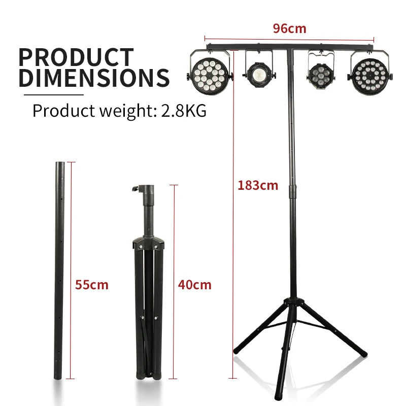 Tripod Stand Performances Lighthouse Professional Stage Lighting Holder Wedding Disco Light