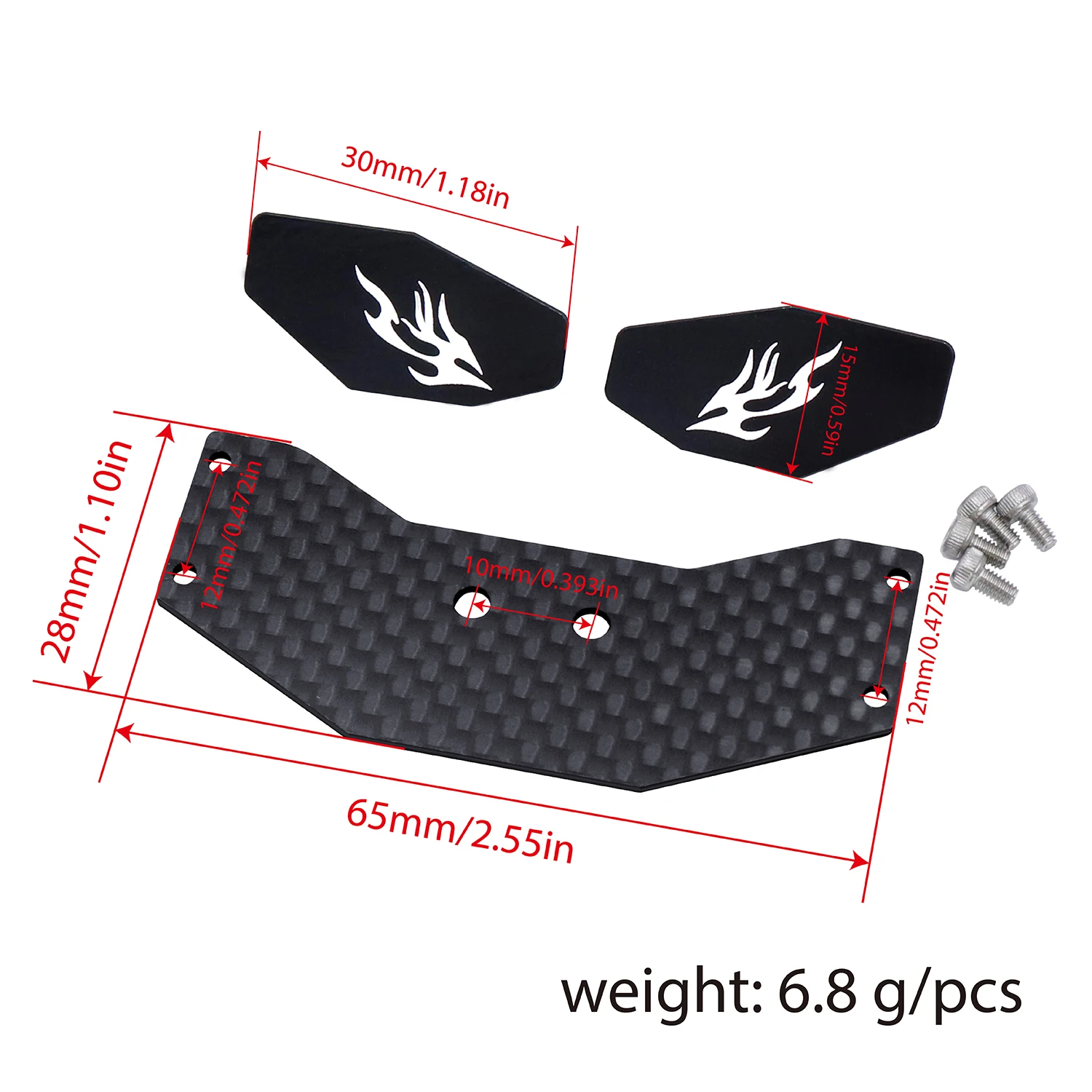 Metall-Aufhängungsarme Achsschenkel C-Naben CVD-Welle für 1/24 Losi Micro B Rc Auto 2WD Wltoys 244016 Chassis-Platten-Upgrades – Detail 29
